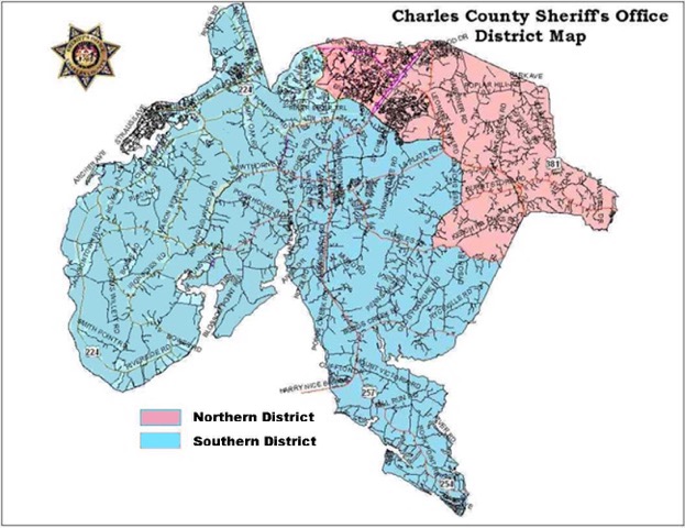 Charles County Districts Map Updated 2.5.16