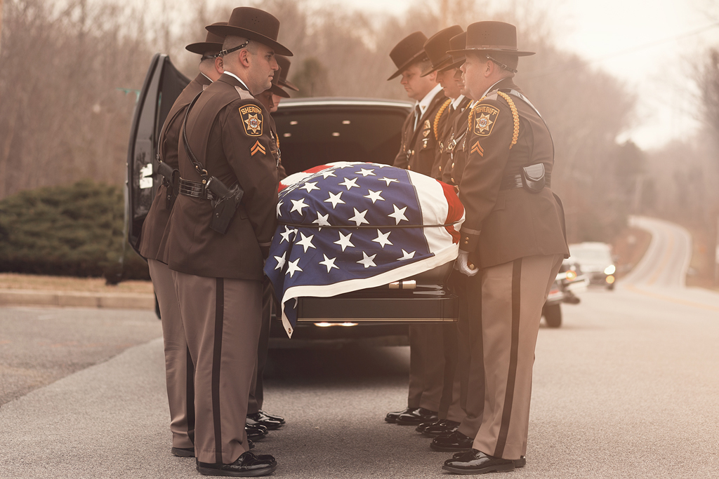 December 30th, 2014. Funeral Services for Corporal Jamel L. Clagett. Photographer: Lehi Sanchez