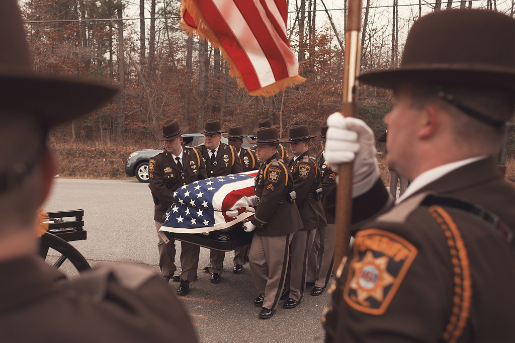 December 30th, 2014. Funeral Services for Corporal Jamel L. Clagett. Photographer: Lehi Sanchez