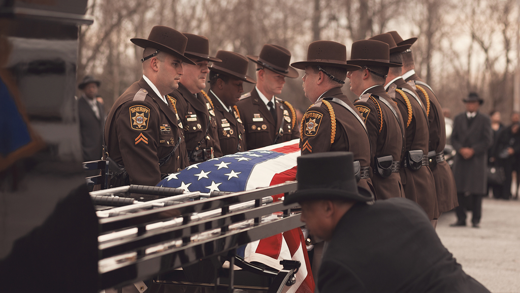 December 30th, 2014. Funeral Services for Corporal Jamel L. Clagett. Photographer: Lehi Sanchez