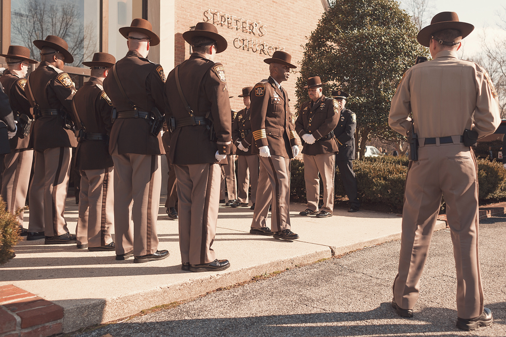 December 30th, 2014. Funeral Services for Corporal Jamel L. Clagett. Photographer: Lehi Sanchez