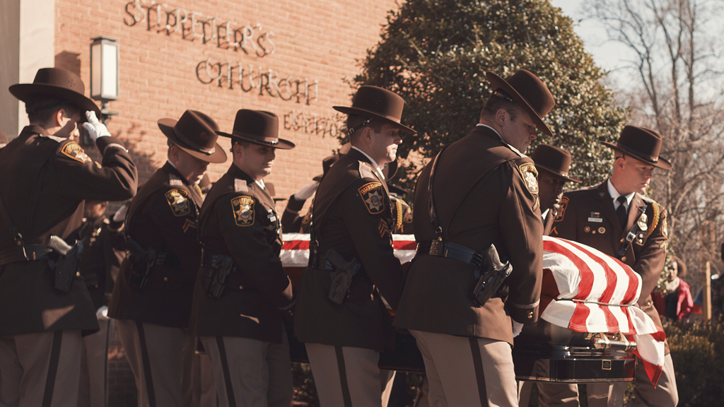 December 30th, 2014. Funeral Services for Corporal Jamel L. Clagett. Photographer: Lehi Sanchez