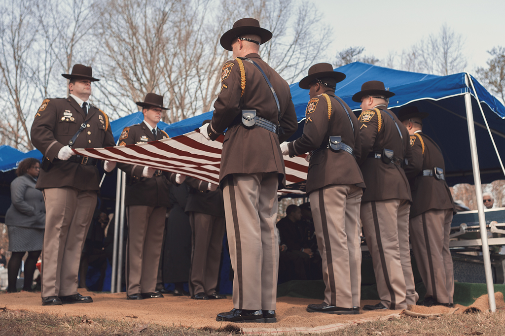 December 30th, 2014. Funeral Services for Corporal Jamel L. Clagett. Photographer: Lehi Sanchez