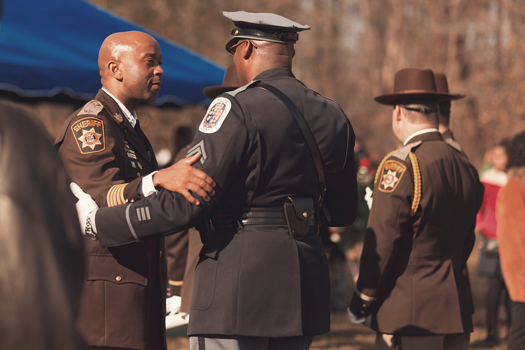 December 30th, 2014. Funeral Services for Corporal Jamel L. Clagett. Photographer: Lehi Sanchez