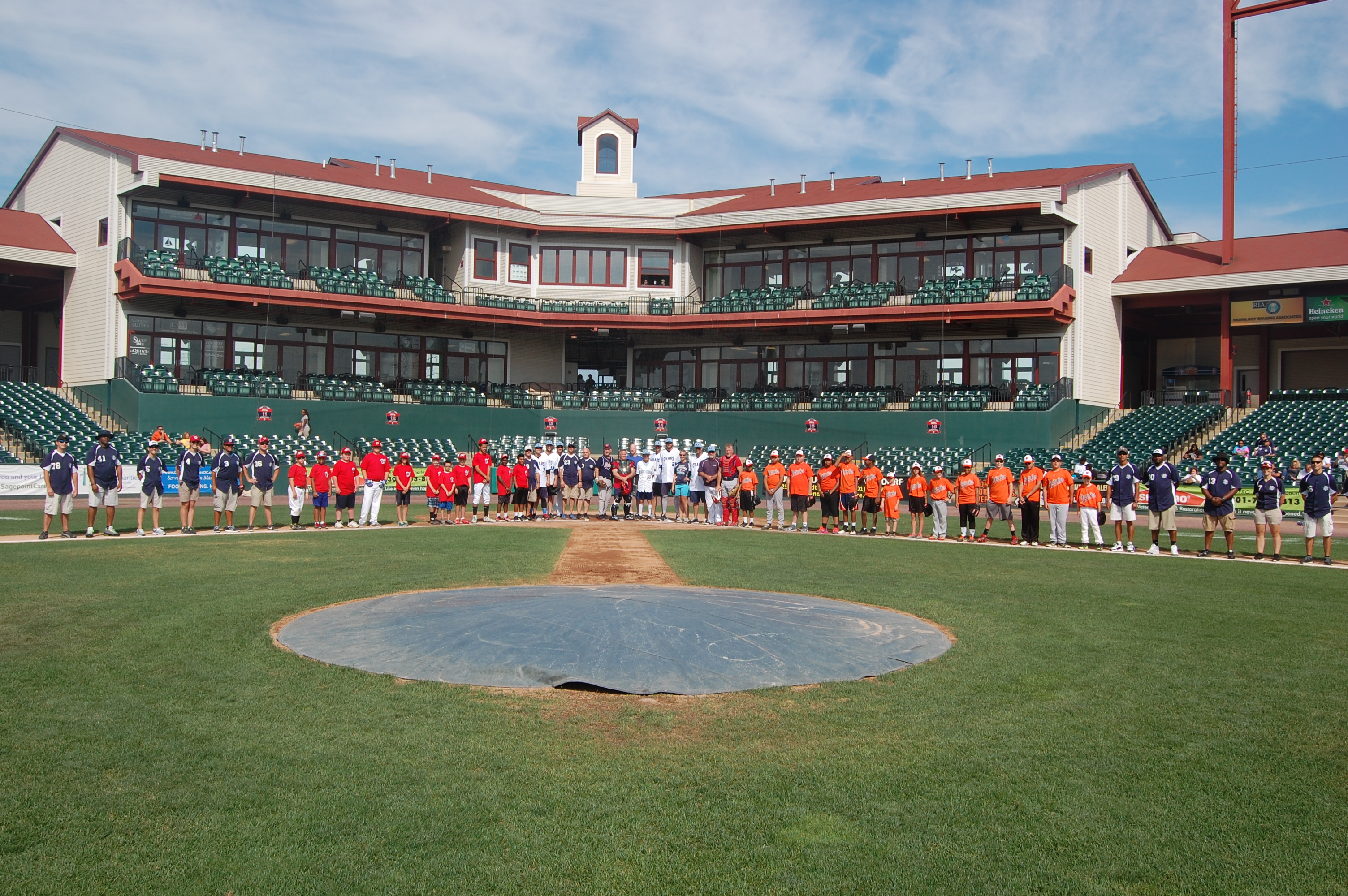 CCSO, Southern Maryland Blue Crabs and Diamond Dream Foundation Team Up