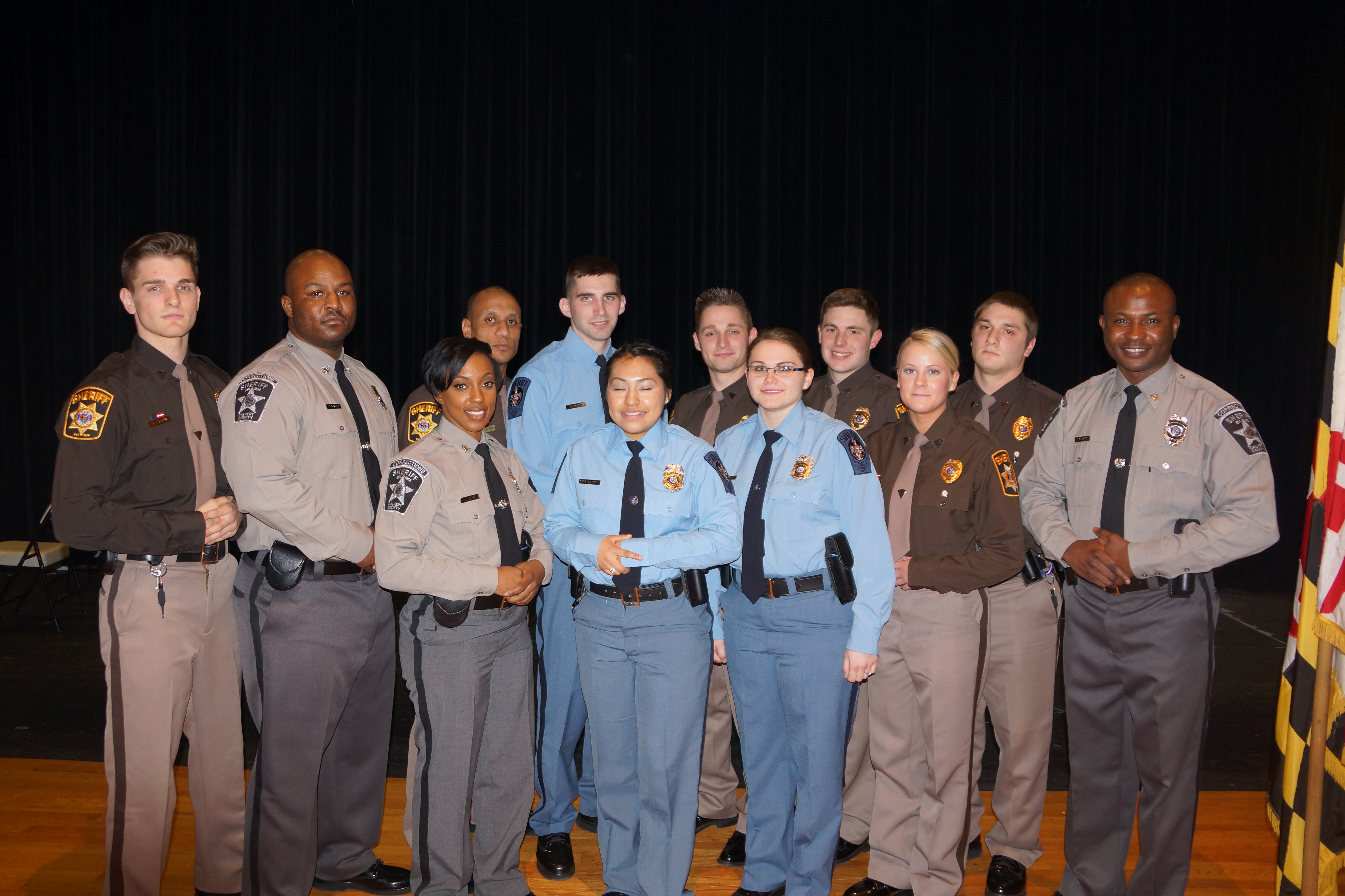Charles County Sheriff’s Office Six New Correctional Officers